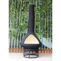 EmberCraft Nova Chiminea Fire Pit — product view 2