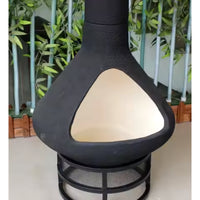 EmberCraft Nova Chiminea Fire Pit — product view 3