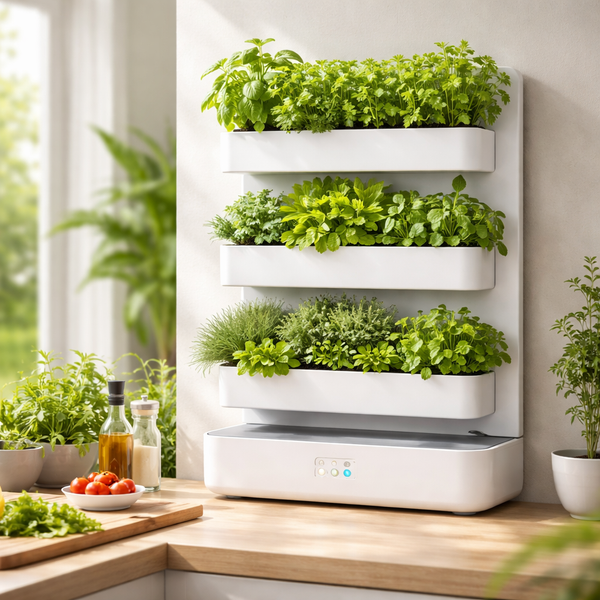 GreenAura LumaWall 3-Tier Herb Garden