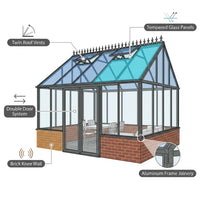 Kingsmere Heritage 8×15 Victorian Greenhouse — How It Works