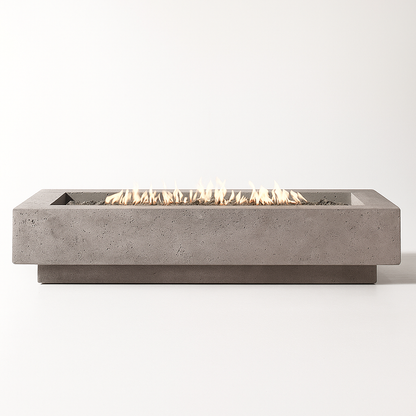 StrataForm Elevate Concrete Fire Table — product view 2